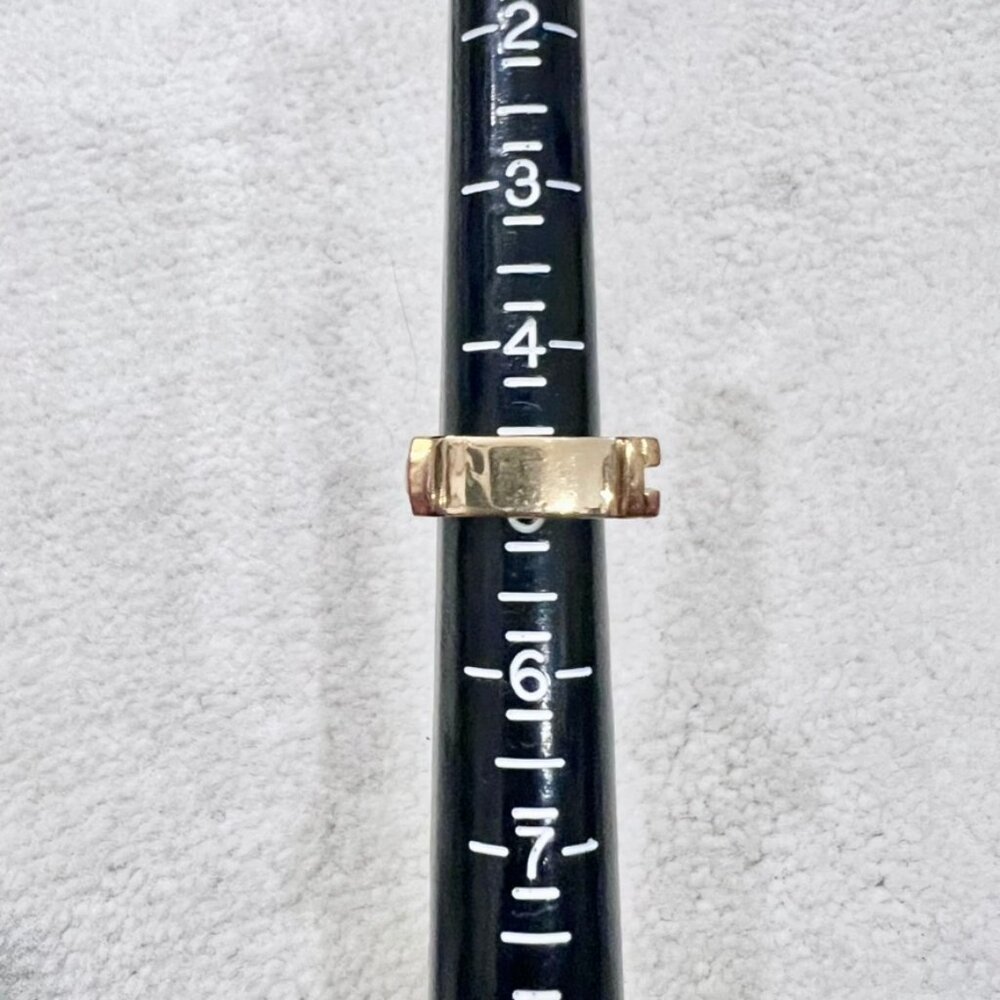 Miansai Rose Gold Hudson Ring - Size 6